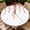 Cherry Blossom, variant on ARTSLION Round Outdoor Tablecloth For Up To 36in With Umbrella Hole & Zipper Waterproof Elastic Edge Fitted Table Cover Big Sunflower For Patio Picnic Party, Seahorse