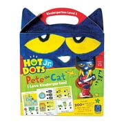 Educational Insights Pete the Cat Hot Dots Kindergarten Interactive Math & Reading Workbook, Ages 4+
