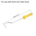 thumbnail image 2 of Unique Bargains Fit 2 Inch Roller Covers 15.7' Length Plastic Handle Paint Roller Frame, 2 of 5