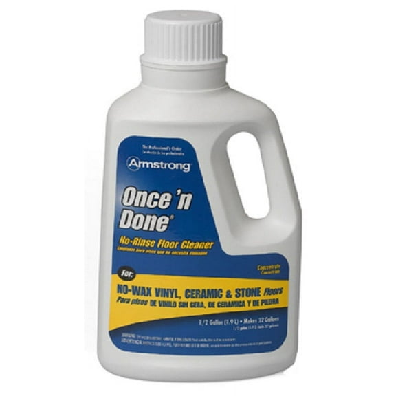 Armstrong 330408 1 Gallon Of Once N Done Concentrated Floor Cleaner - Quantity of 3