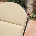 thumbnail image 3 of GDF Studio Cartagena Outdoor Water Resistant Fabric Adirondack Chair Cushion, Khaki, 3 of 6