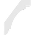 thumbnail image 3 of 3"W x 12"D x 16"H Standard Aspen Architectural Grade PVC Knee Brace, 3 of 9