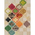 thumbnail image 3 of Perkins, Greg 19x24 Black Modern Framed Museum Art Print Titled - Moroccan Mod II, 3 of 5