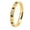 Gold, variant on Cubic Zirconia Rings for Women Men Couples 3mm Gemstone Matching Band Silver Rose Gold Plated Stainless Steel Dainty Gifts Promise Wedding Jewelry Silver Size 5