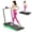 03 w/Handle, variant on Akluer Non-Electric Manual Treadmill with Fixed Incline, Compact Motorless Walking & Jogging Treadmill for Home Gym, Anti-Slip Belt, Space-Saving Design