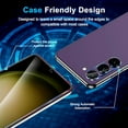 thumbnail image 4 of 3 Pack Glass Screen Protector for Samsung Galaxy S23 FE [6.4 inch] + 3 Pack Camera Lens Protector, 9H Tempered Glass, Fingerprint Unlock, HD Clear Case Friendly Anti-Scratch, 4 of 7