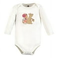 thumbnail image 3 of Hudson Baby Cotton Long-Sleeve Bodysuits, 7-Pack, Preemie-24 Months, 3 of 9
