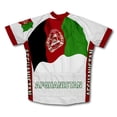 thumbnail image 2 of Afghanistan Flag Short Sleeve Cycling Jersey  for Men - Size XS, 2 of 3