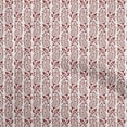 thumbnail image 1 of oneOone Silk Tabby Maroon Fabric Block Fabric For Sewing Printed Craft Fabric By The Yard 42 Inch Wide-C4, 1 of 1