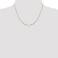 thumbnail image 2 of Leslie's Real 10kt Yellow Gold .95mm Sparkle Octagonal Box Chain; 18 inch; Lobster Clasp; for Adults and Teens; for Women and Men, 2 of 5