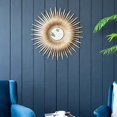 thumbnail image 3 of A&B Home Sunburst Mirror - 29" Starburst Mirror with Gold Finish, Mid Century Modern Decor, Boho Wall Decor for Living Room, Bathroom, Entryway, 3 of 6