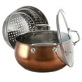 thumbnail image 5 of Oster Carabello 9 Piece Stainless Steel Cookware Combo Set in Copper, 5 of 8