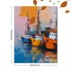 thumbnail image 3 of Qisvanset 12x16 Inch Lonely Tree Wildflower Meadow Canvas Print Wall Art, 3 of 5