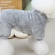 thumbnail image 5 of Pijamas para mascotas, pijamas de vellón Sherpa con anilla en D para perros pequeños y gatos, suéter para cachorros, pijama, mono, abrigo suave, ropa de invierno cálida para yorkshire y, 5 of 6