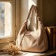 thumbnail image 4 of Women's Tote Bag Large Capacity Corduroy Crossbody Bag Commute Student Class Shoulder Bag Solid Color Handheld Cloth Bag, 4 of 6