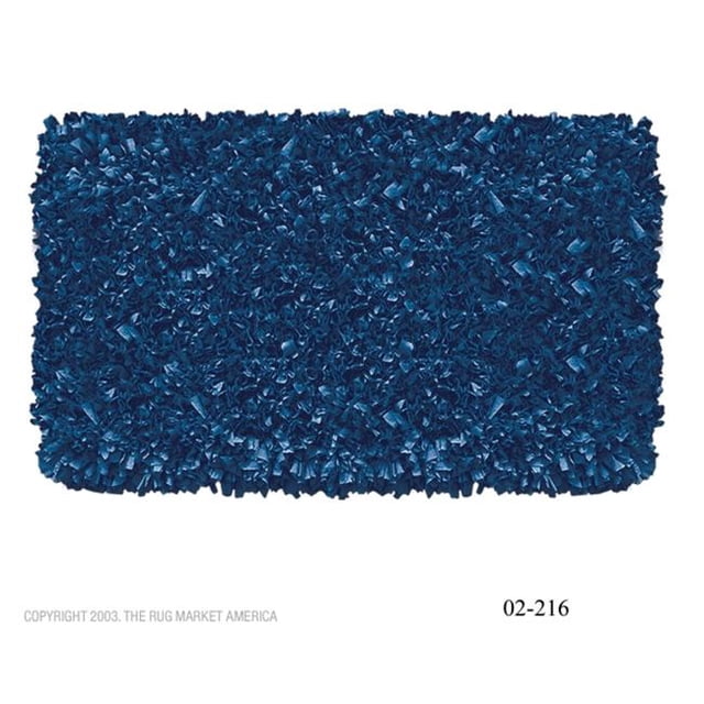 The Rug Market 02216B 4-Haggy Ragy D-BLUE Bleu Foncé 2.8X4.8
