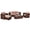 7 Piece-Brown, variant on JOIVI 8 Pc Outdoor Furniture Set with Storage Box, Wicker Rattan Patio Conversation Set with Sectional Sofa Couch for 6 People, Espresso Brown