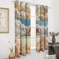 thumbnail image 2 of Blackout Curtains Decor Fairy Tale Cabin Balloon for Bedroom Living Room Grommet Window Drapes 2 Panel Set, 2 of 5