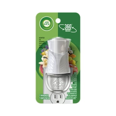 Air Wick Plug-In Scented Oil Air Freshener Warmer Device, White, 1 Count