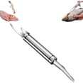 thumbnail image 2 of 1 Pc Shrimp Deveiner Tool Stainless Steel Shrimp Deveining Tool Efficient Shrimp Peeler and Deveiner Tool Portable Shrimp Cleaner Shrimp Knife for Easy Shrimp Deveining Shrimp Cleaning Tool, 2 of 8