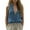 Blue, variant on Womens Tops Spring Casual Loose Sleeveless Cotton Linen Solid Color V Neck Pocket Vest Shirt Strap Breathable Comfy Daily Wear L Size Tank Tops for Women