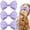 Purple, variant on 3 count Double Layer Bow Hair Clips Large 6 Inch Statement Hair Bows with Clip Two-Tier Luxury Satin Ribbon Hair Accessories for Party Wedding Bridal Shower Birthday Daily Wear