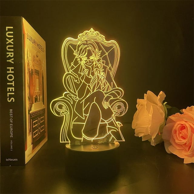 Luz nocturna LED 3D Identitys Josephs Desaulniers Color Cha