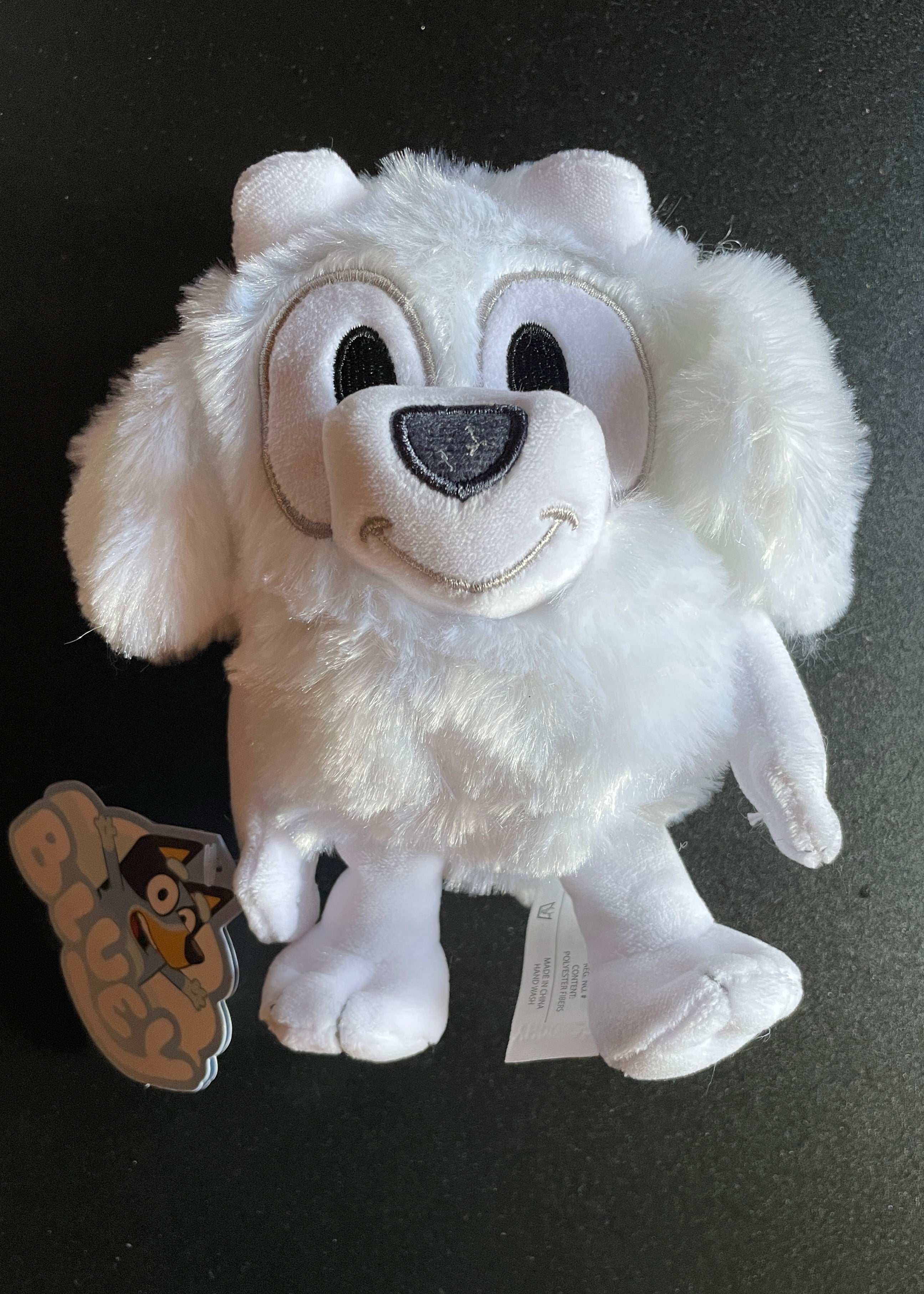 Bluey Friends Stuffed Plush: Lila the Maltese