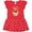 Red with Polka Dots, variant on Inktastic Chihuahua Dog Lover Girls Toddler Dress