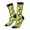 3 Black, variant on Avocado Print Adult Socks for Men & Women,Calf Socks, Ankle Socks,Boots Socks,Breathable Casual Sock,Unisex Crew Socks