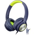 thumbnail image 1 of Cascos infantiles con micrófono, cableados, para niños y niñas. 85dB/94dB. Escolar/ viajes/iPad/celular, 1 of 3