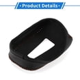thumbnail image 4 of Unique Bargains 1 Pc Gear Shift Knob Cover for Mitsubishi Outlander 2022-2023 Anti-Slip Faux Leather Black Carbon Fiber Brown Stick Shifting Handle Protector, 4 of 6