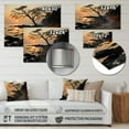 thumbnail image 4 of Designart "Beach Photo Sandy Charm I" Coastal Beach Metal Wall Art Prints, 4 of 5