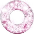 thumbnail image 1 of Dona Salvavidas Gliter Intex 56274 rosa 1.19 x .445, 1 of 3