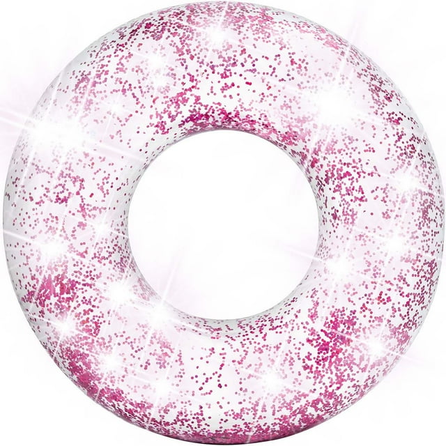 Dona Salvavidas Gliter Intex 56274 rosa 1.19 x .445
