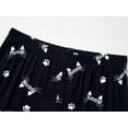 thumbnail image 5 of Beezizac Cute Cat Pajamas for Girls Modal Fiber Tee & Pants Pj Set Tween Size 6, 5 of 7