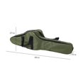 thumbnail image 7 of Carrying Case Bag Handbag Portable Waterproof Outside Oxford Cloth Protection Case Bag Carrying Case Dark Green, 7 of 7