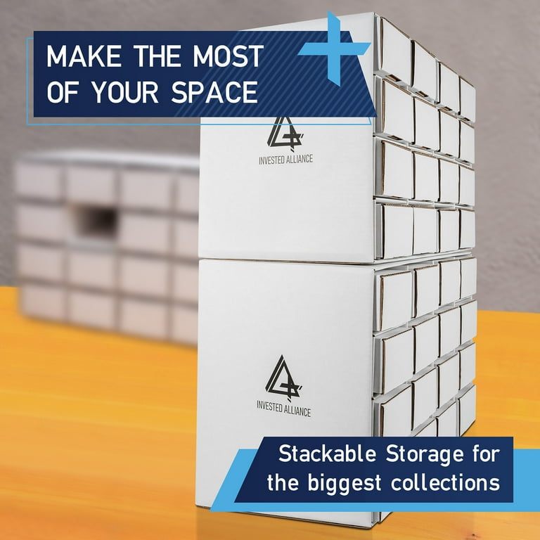 Invested Alliance 16 Trading Card Boxes | TCG, MTG, Baseball, NBA, Football  Storage - Walmart.com