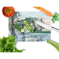 thumbnail image 2 of Caroline's Treasures In the Swamp Glass Cutting Board Large, 2 of 2