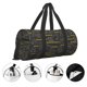 thumbnail image 3 of Balery Retro Excavator Bolsa de Gimnasio para Mujeres y Hombres, Bolsa de Viaje Impermeable, Bolsa de Fin de Semana con Compartimento para Zapatos y Bolsillo Húmedo, 3 of 6