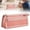 A, variant on YardChic 1Pc Large Grid Mesh Pencil Case, Double Layer Big Pencil Pouch, Stationery Organizer with Zipper, Handheld Multifunction Pen Bag for Classroom, Office, Travel, Makeup