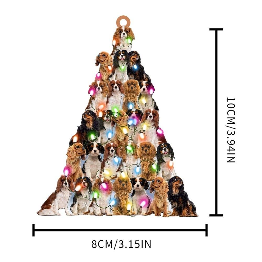 2022 Ab Tech Christmas Break Hazel Tech Christmas Tree Ornaments Hanging New Year 2022 Wooden Christmas  Pendants Animal Dog Cat Butterfly For Xmas Tree Decorations - Walmart.com