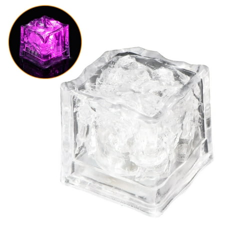 

LED Induction Ice Lamp Automatic Lighting Glowing Ice Cube Romantic LED Ice Cube Light Decoration for Bar Wedding Party
