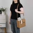 thumbnail image 4 of Copa Almacenamiento para Mujeres Bottle Botty Bolse Crossbody Bag Capacle Cup Suporter (Caki), 4 of 8