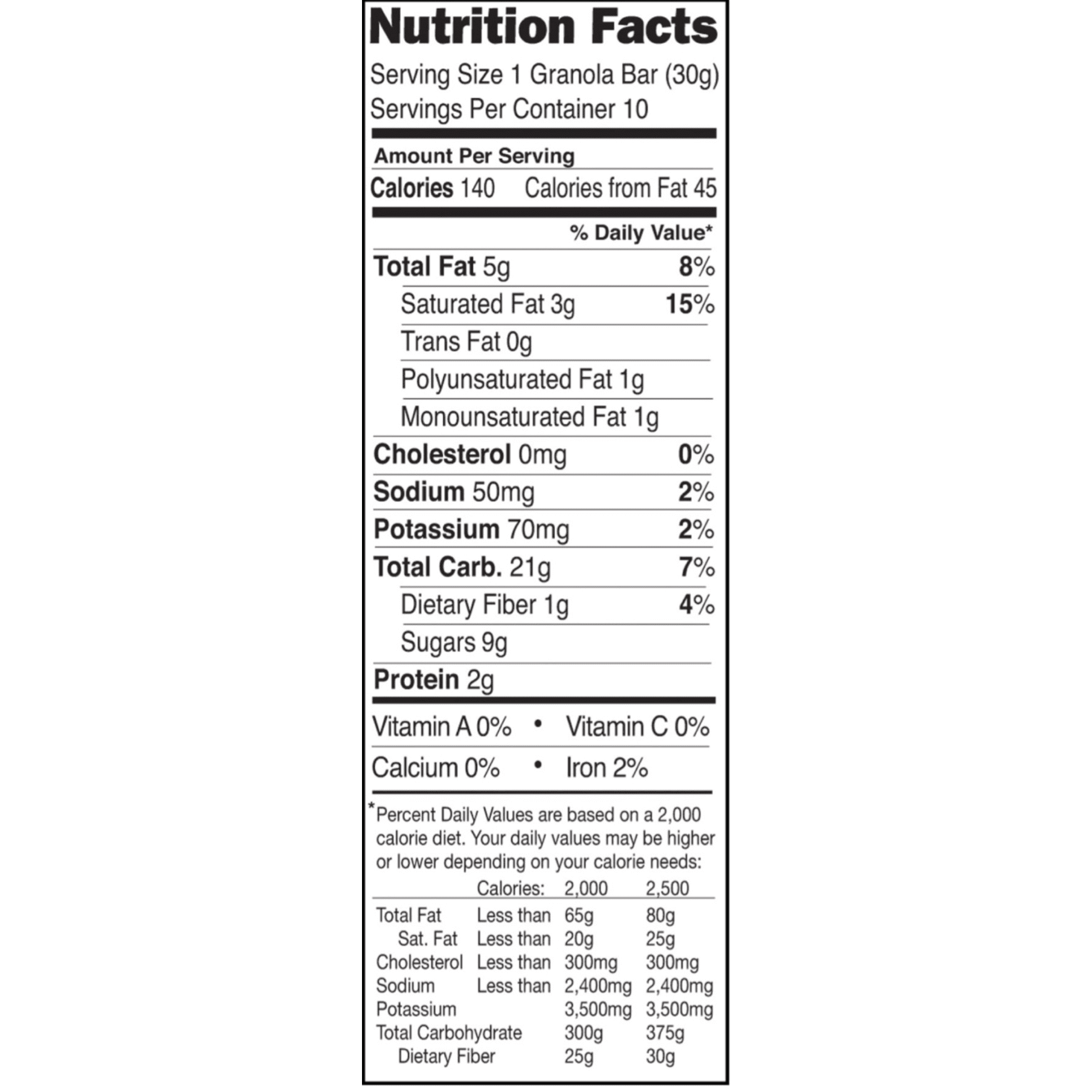 Sunbelt Bakery Chocolate Chip Chewy Granola Bars, 8 Boxes