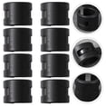 thumbnail image 1 of WRISTBIQUE 8Pcs Rubber Bike Chainstay Protector Black Rear Fork Chain Ring Anti-Collision, 1 of 8