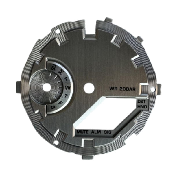 Reemplazo de esfera de reloj de 30 mm, pieza portátil, modificación, cobre ligero Gris