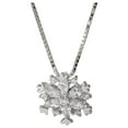 thumbnail image 2 of hanxiulin snowflake pendant necklace clavicle chain light temperament, 2 of 4