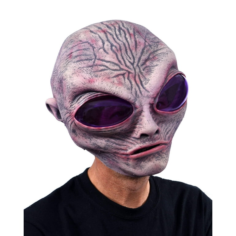 Alien Mask Overhead Grey Alien Mask Overhead Grey