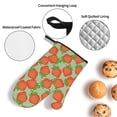 thumbnail image 3 of Balery Hand Drawn Strawberry Pattern Oven Mitts and Pot Holders 4 pcs Set, Kitchen Oven Glove High Heat Resistant 500℉ Oven Mitts with Non-Slip Silicone Surface, 3 of 6